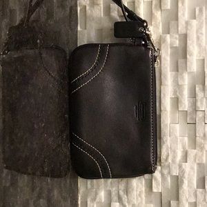 Coach Wristlet Black